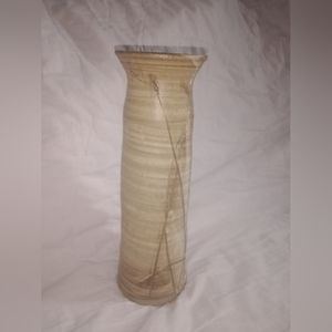 Wheat Grass 3D Potter Pottery Flower Vase 12 1/4" Tall